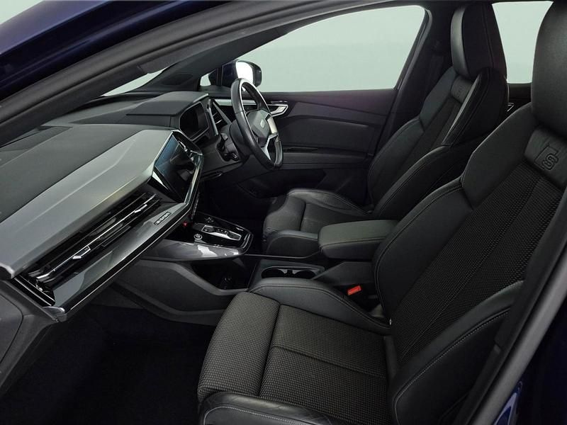 Used Audi Q4 e-tron S-Line 150 kW (204 HP) 2022 Blue SUV
