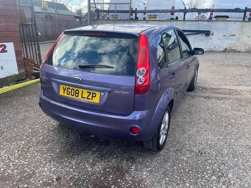 Used Ford Fiesta Zetec 79 HP (58 kW) 2008 Purple Hatchback