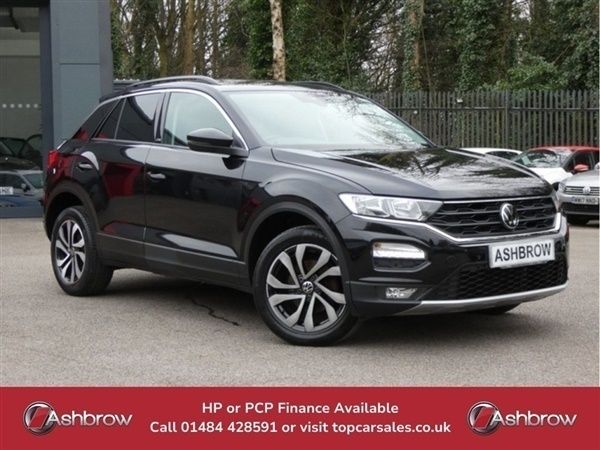 Black Used 2021 VW T-Roc Active SUV | £19,780 (Expensive) - Image 1/1