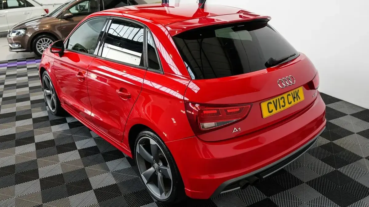 Used Audi A1 Black Edition 2013 Red Hatchback