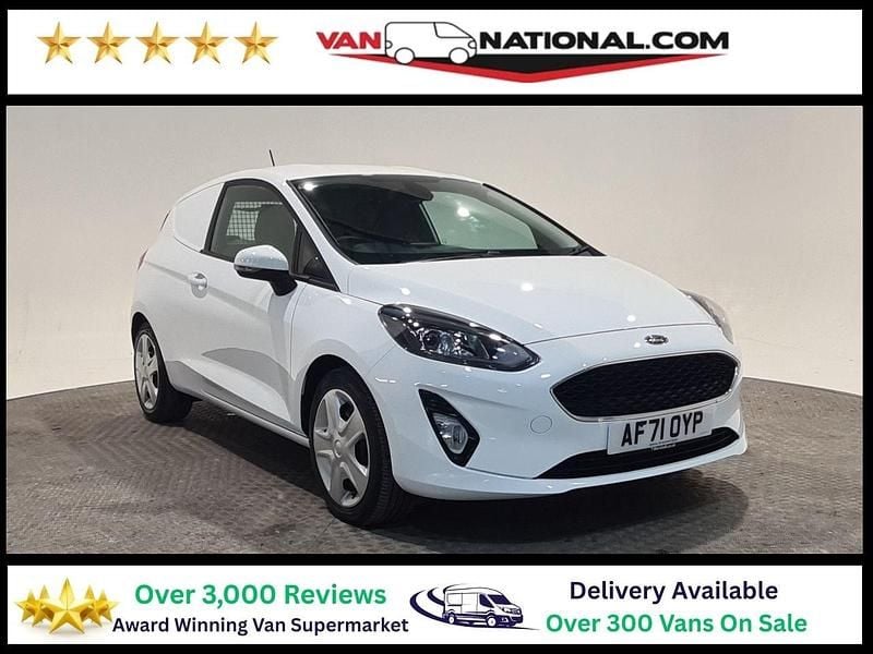 Green Used 2021 Ford Fiesta Trend Van | £9,990 (Good price) - Image 1/3