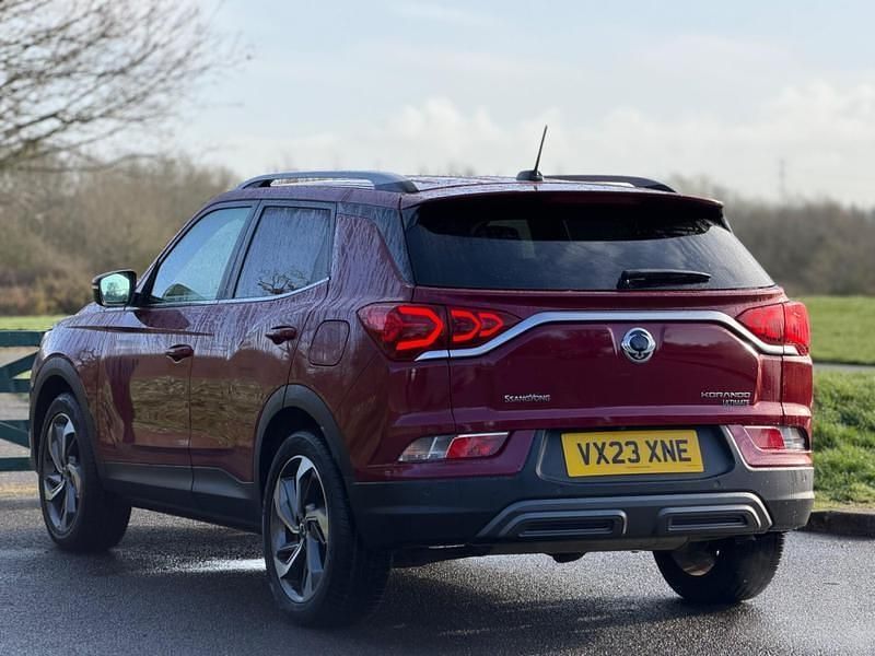 Used Ssangyong (KGM) Korando 161 HP (118 kW) 2023 Red Estate