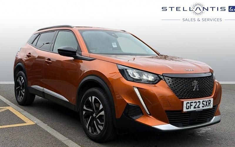Used Peugeot 2008 Allure Premium 101 HP (74 kW) 2022 Orange SUV