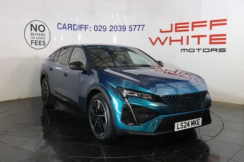 Blue Used 2024 Peugeot 408 GT Hatchback | £20,988 (Fair price) - Image 1/4