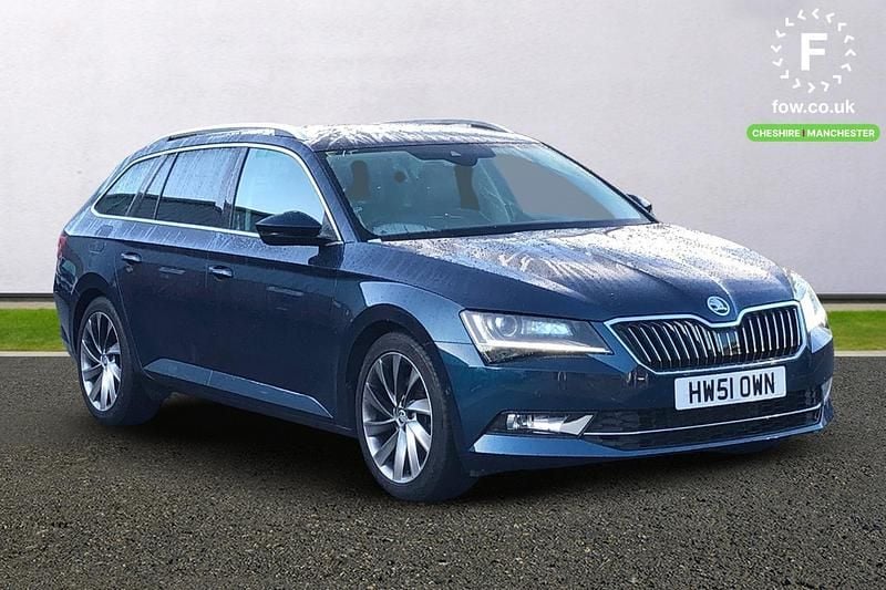 Blue Used 2017 Skoda Superb Estate | £14,699 (Fair price) - Image 1/3