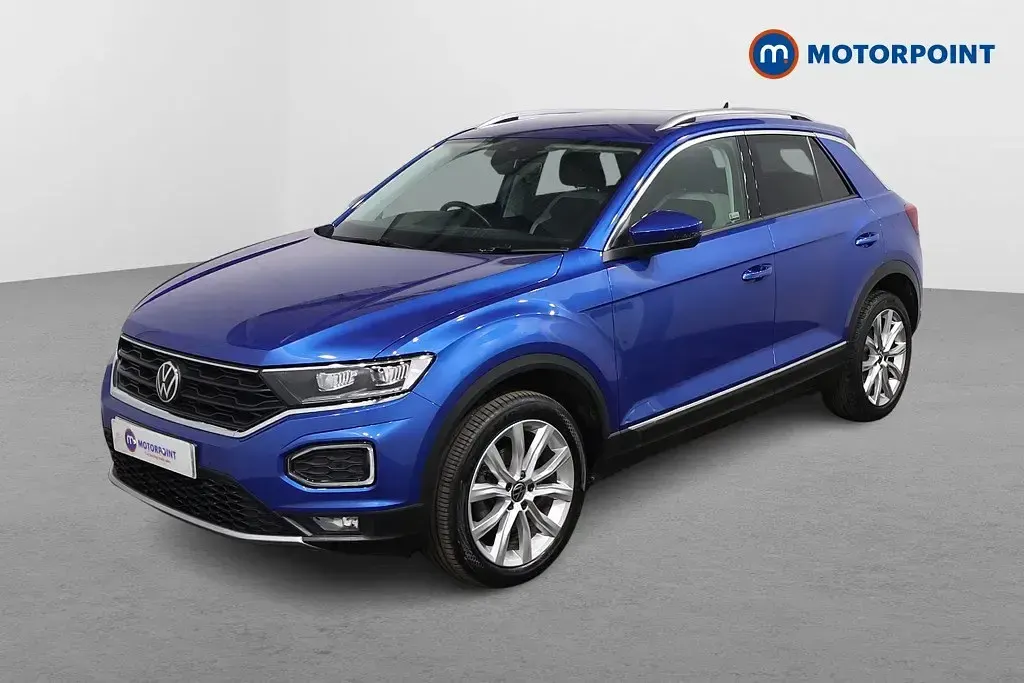 Używany VW T-Roc SEL 150 KM (110 kW) 2020 Niebieski SUV