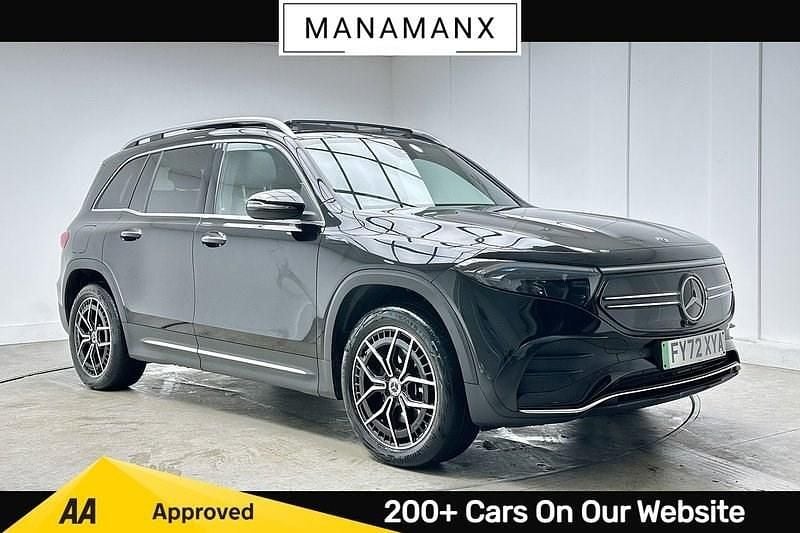 Black Used 2022 Mercedes EQB350 AMG Line Premium SUV | £26,989 (Good price) - Image 1/3