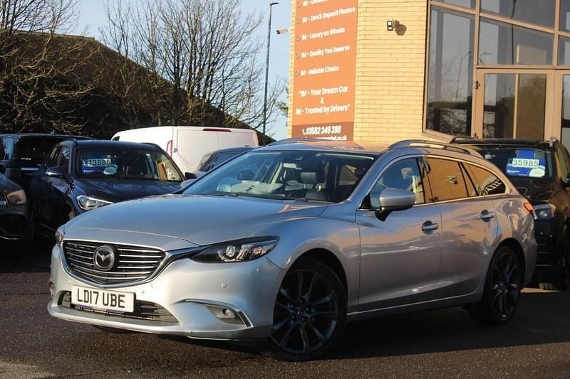 Silver Used 2017 Mazda 6 Inclusive Estate | £7,885 (Fair price) - Image 1/4