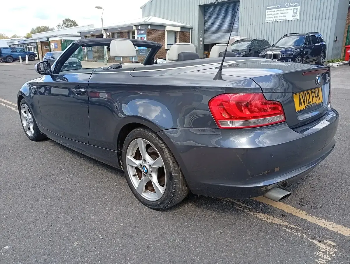 Used BMW 118 Cabriolet Exclusive 2012 Grey Cabriolet