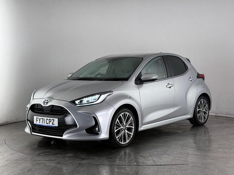 Used Toyota Yaris Hybrid 2021 Silver Hatchback