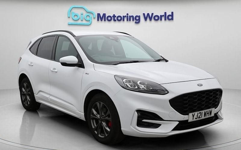 White Used 2021 Ford Kuga ST-Line SUV | £16,500 (Good price) - Image 1/4