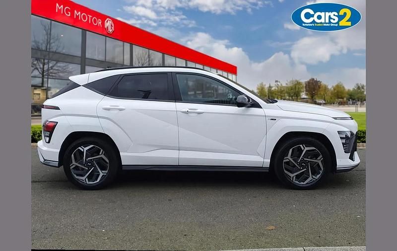 Used Hyundai Kona N Line 139 HP (102 kW) 2024 White SUV