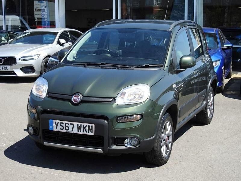 Green Used 2017 Fiat Panda Cross Cross Hatchback | £8,985 - Image 1/4
