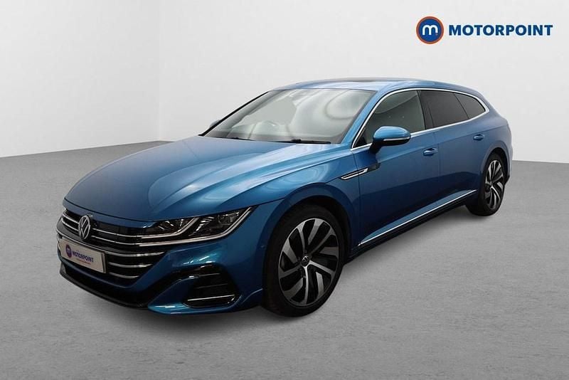 Used VW Arteon R-line 218 HP (160 kW) 2023 Blue Estate