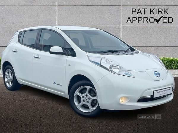 White Used 2016 Nissan Leaf Acenta Hatchback | £5,490 (A bit pricey) - Image 1/3