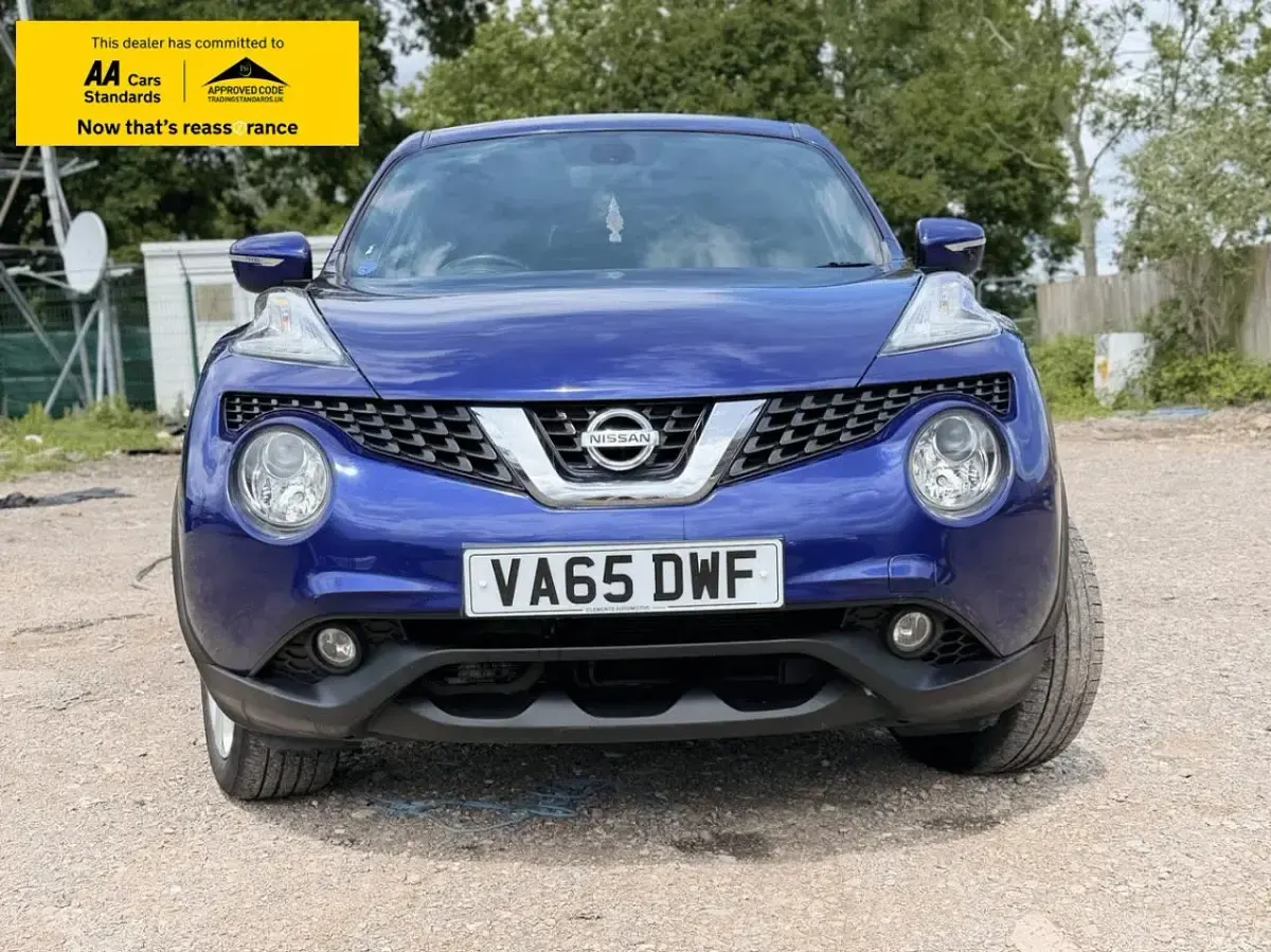 Used Nissan Juke N-Connecta 117 HP (86 kW) 2016 Blue SUV