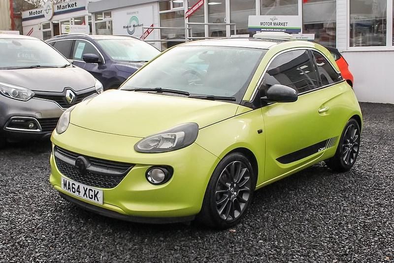 Used Vauxhall Adam Glam 70 HP (51 kW) 2014 Green Hatchback