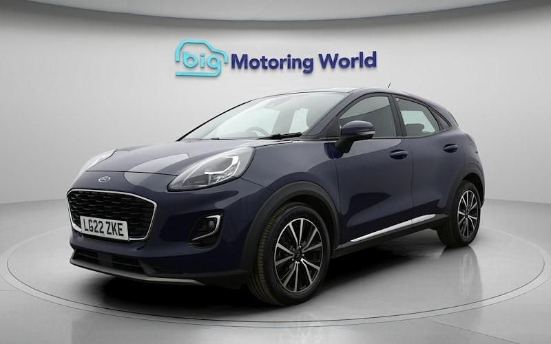 Begagnad Ford Puma Titanium 125 HK (91 kW) 2022 Blå SUV