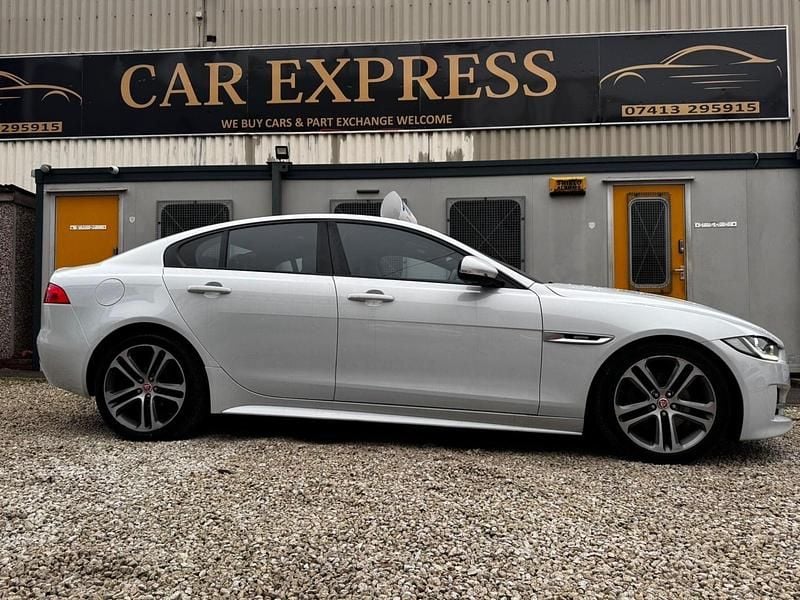 Used Jaguar XE R-Sport 2016 White Sedan