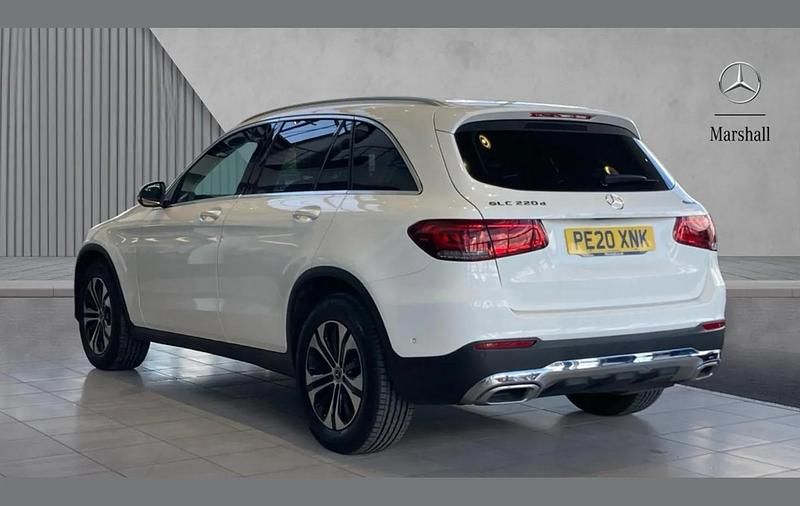 Used Mercedes GLC220 194 HP (142 kW) 2020 White SUV