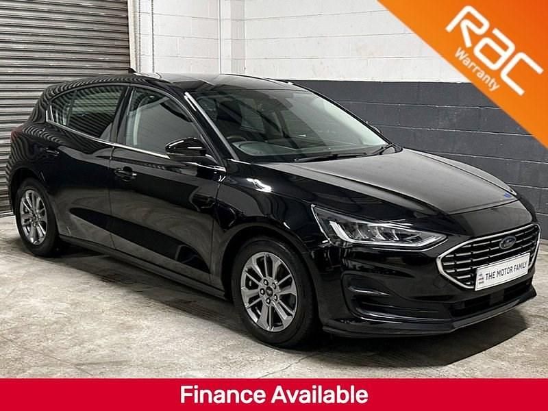 Black Used 2022 Ford Focus Titanium Hatchback | £15,495 (Good price) - Image 1/4