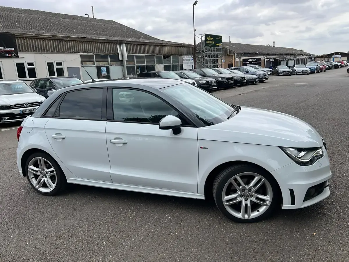 Used Audi A1 S-Line 2012 White Hatchback