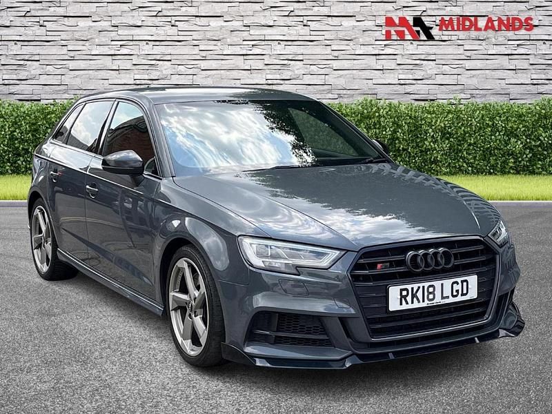 Grey Used 2018 Audi S3 Black Edition Hatchback | £14,300 (Fair price) - Image 1/3