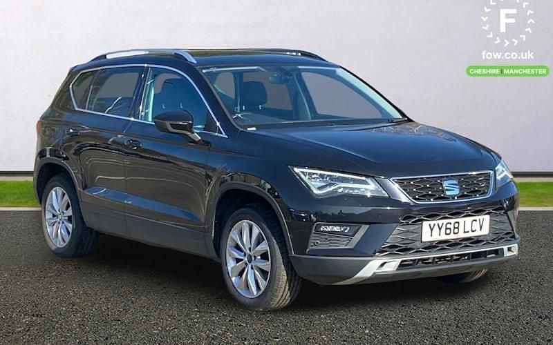 Used Seat Ateca SE 116 HP (85 kW) 2018 Black SUV
