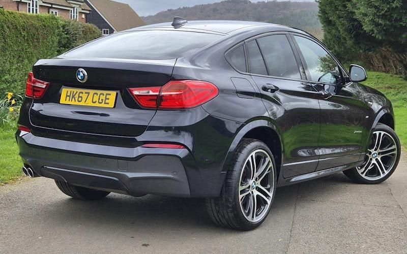 Used BMW X4 M Sport 258 HP (189 kW) 2017 Black SUV