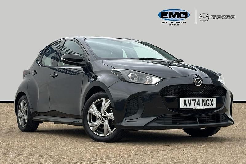 Used Mazda 2 Exclusive-Line 116 HP (85 kW) 2024 Black Hatchback