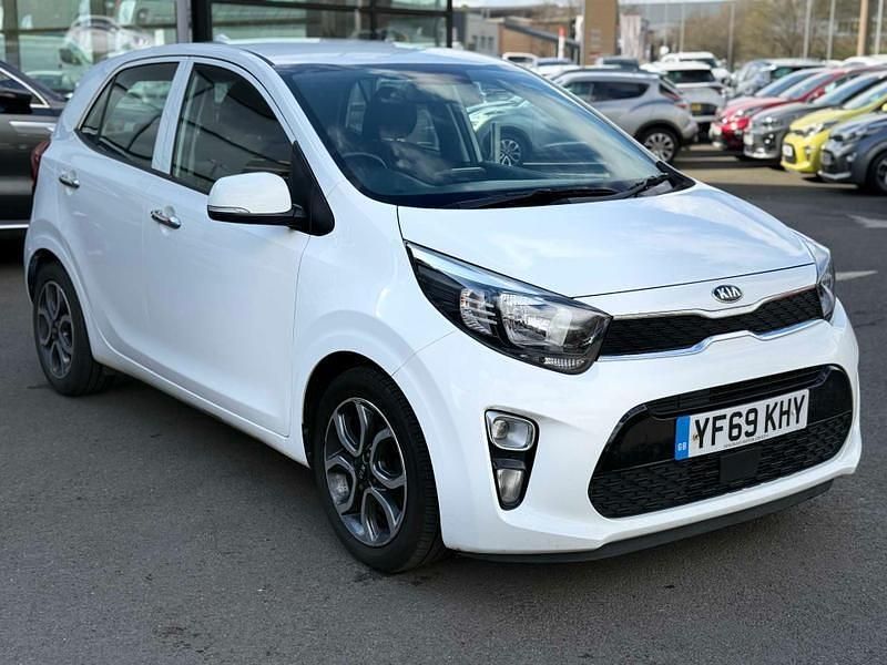 Used Kia Picanto 84 HP (61 kW) 2019 White Hatchback