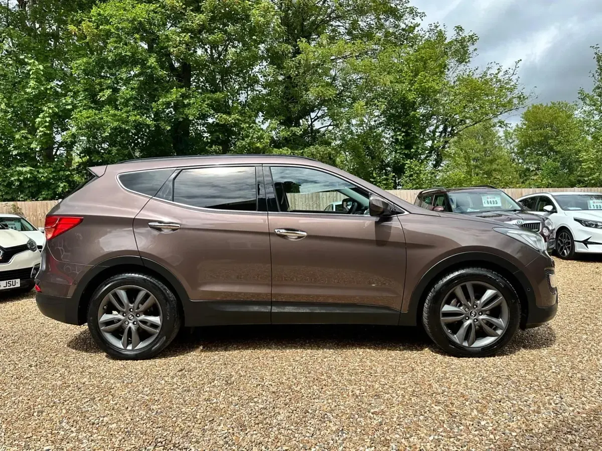 Begagnad Hyundai Santa Fe Premium SE 2014 Brun SUV