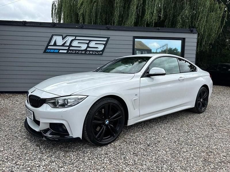 White Used 2015 BMW 430 M Sport Coupe | £12,495 (Fair price) - Image 1/4