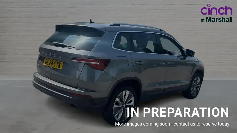 Used Skoda Karoq SE L 150 HP (110 kW) 2024 Graphite grey metallic SUV