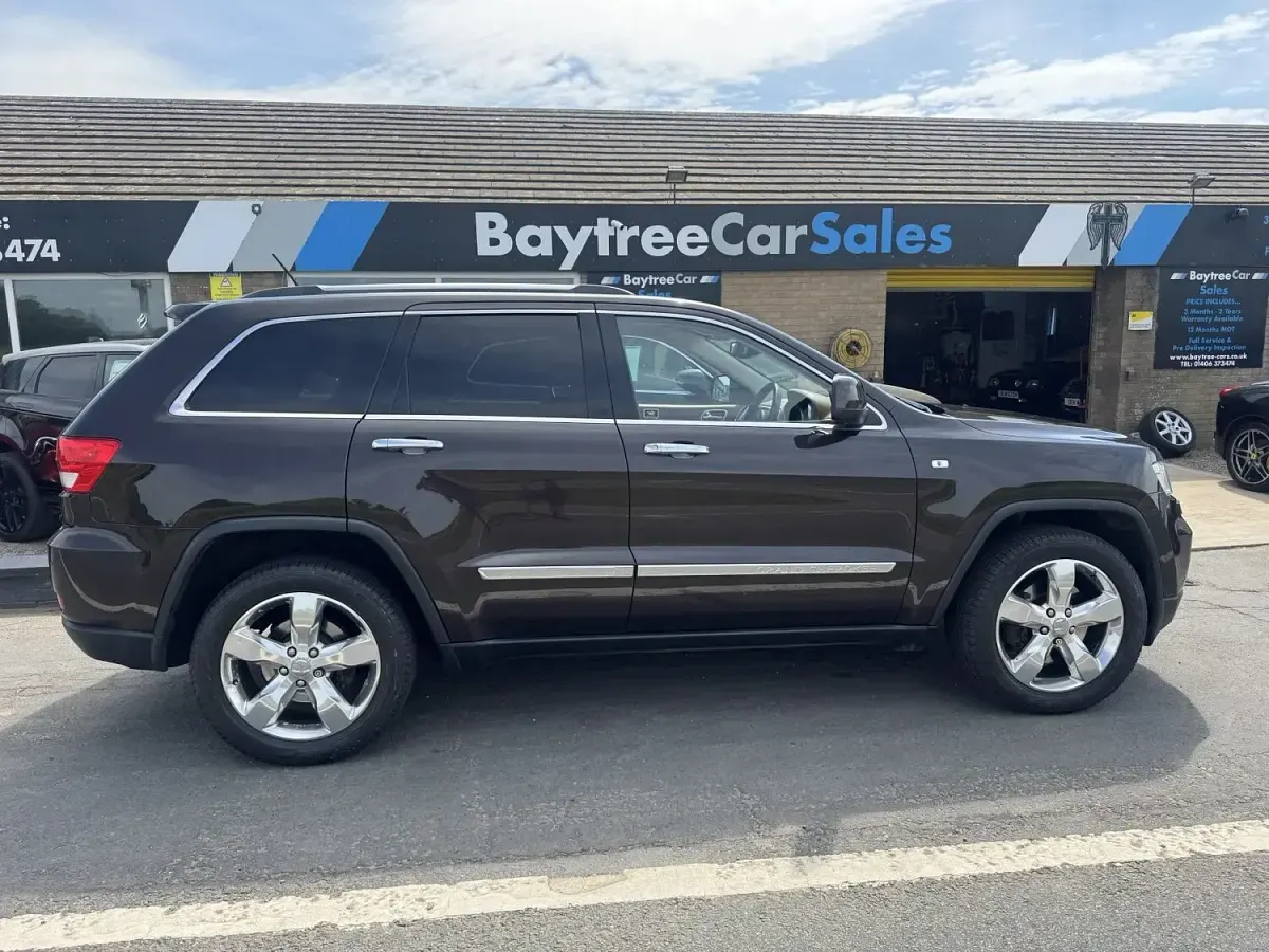 Used Jeep Grand Cherokee Overland 237 HP (174 kW) 2012 Brown SUV