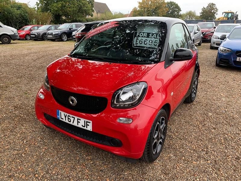 Black Used 2017 Smart ForTwo Coupé Premium Coupe | £6,695 (Fair price) - Image 1/4