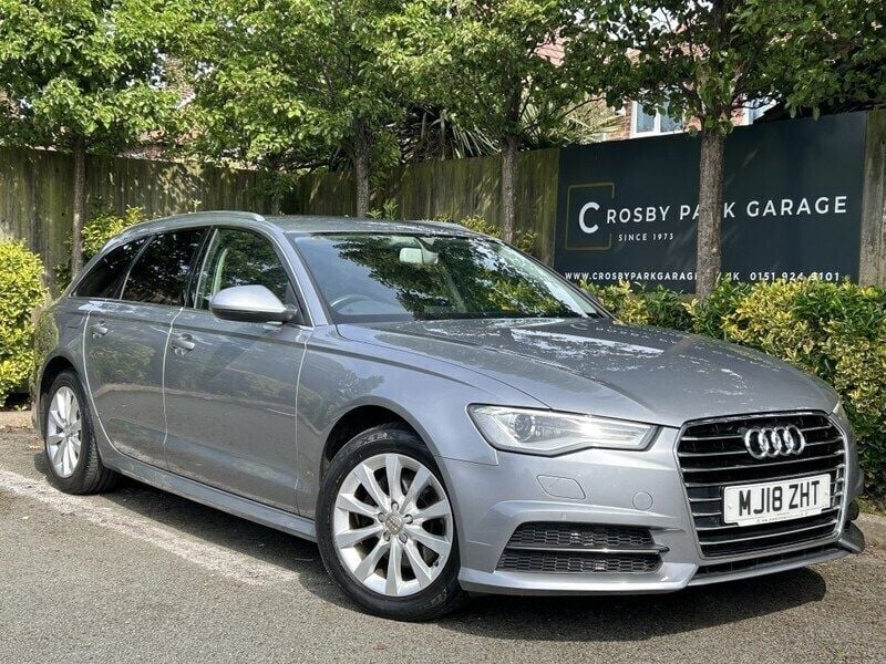 Metallic grey Used 2018 Audi A6 Estate | £13,750 (Fair price) - Image 1/3