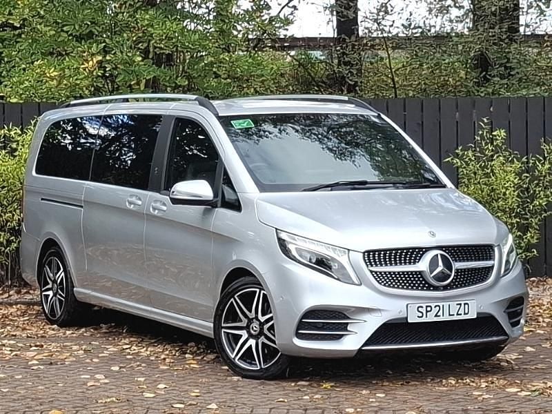 Silver Used 2021 Mercedes V220 AMG line MPV | £43,998 (Super price) - Image 1/4