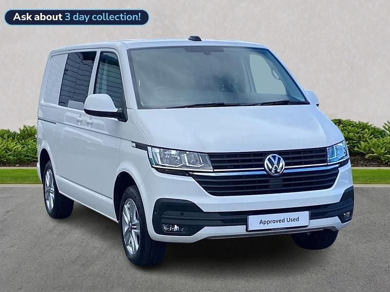 White Used 2024 VW Transporter Highline Van | £32,799 (Super price) - Image 1/4