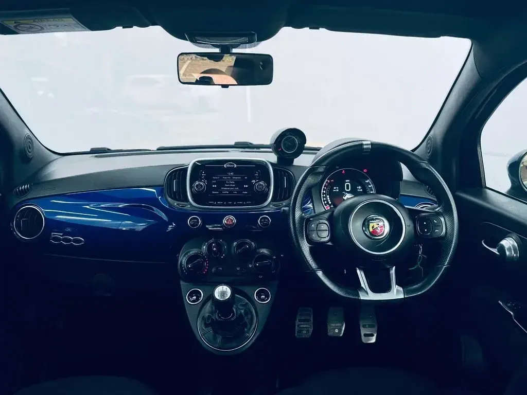 Used Abarth 595 145 HP (106 kW) 2018 Blue Hatchback