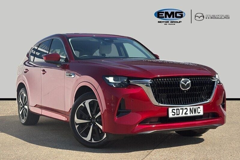 Red Used 2022 Mazda CX-60 Takumi-Line SUV | £29,995 (Fair price) - Image 1/3
