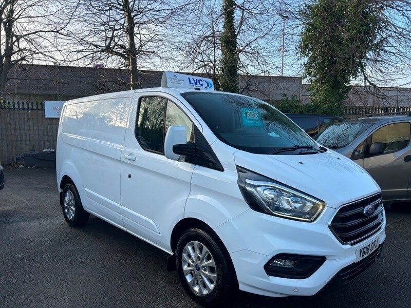 White Used 2018 Ford Transit Custom Limited Van | £9,987 (Expensive) - Image 1/1