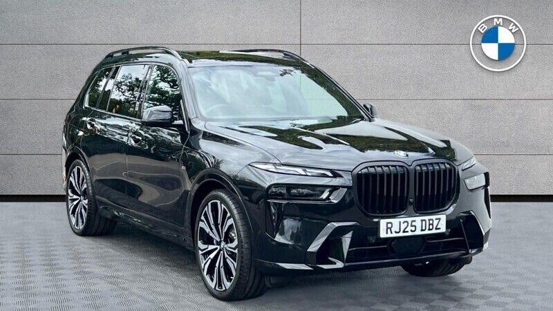Black New 2025 BMW X7 M Sport SUV | £86,980 (Expensive) - Image 1/4