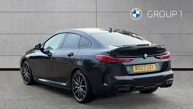 Used BMW M235 Comfort Edition 306 HP (225 kW) 2023 Black sapphire metallic paint Coupe