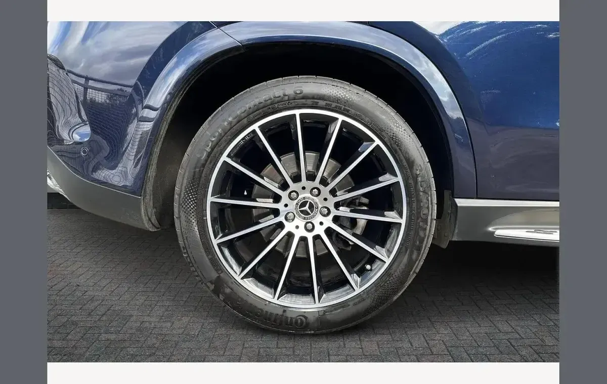 Used Mercedes GLE400 AMG line 325 HP (239 kW) 2022 Blue SUV