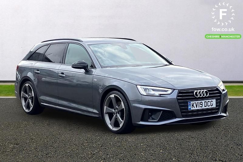 Used Audi A4 Black Edition 190 HP (139 kW) 2019 Grey Estate