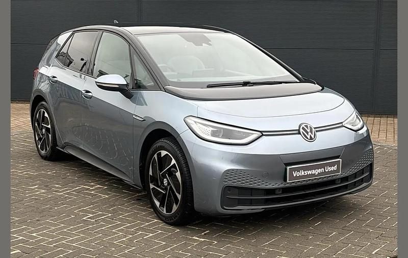 Used VW ID.3 Pro Performance 150 kW (204 HP) 2021 Blue Hatchback