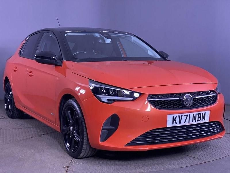 Used Vauxhall Corsa S 100 HP (73 kW) 2021 Orange Hatchback