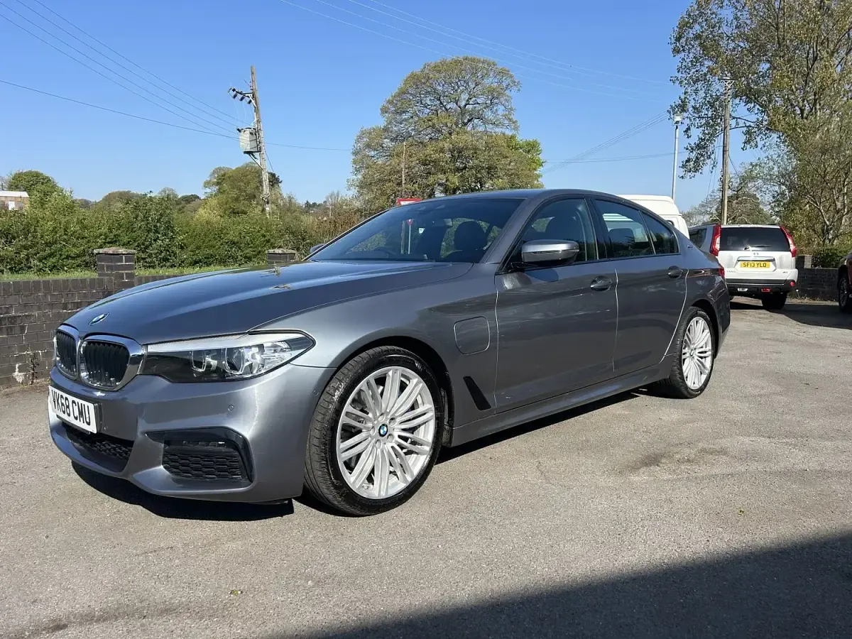 Used BMW 530e M Sport 2018 Blue Sedan