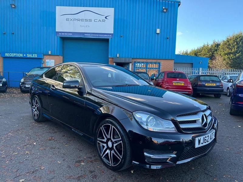 Black Used 2012 Mercedes C250 AMG Coupe | £6,275 (Fair price) - Image 1/4